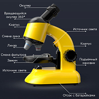 Орбита OT-INL83 Белый микроскоп детский