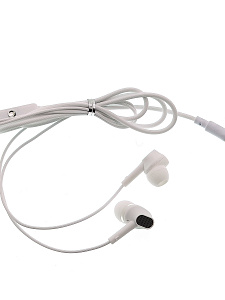 Орбита OT-ERG57 Белые наушники-гарнитура (3.5мм)