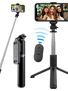 Орбита OT-SMH21 палка для селфи, трипод (194-1010мм, пульт Bluetooth)