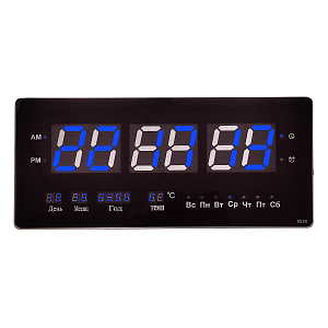 Орбита OT-CLW10 Синие часы настенные