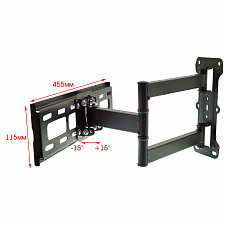 Кронштейн для телевизора настенный поворотный до 55 дюймов Орбита OT-HOD13