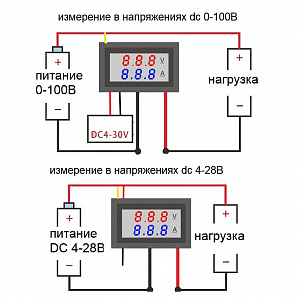 Орбита OT-INM01 вольтамперметр (УПАКОВКА 5шт)