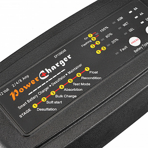 Орбита EP12M248 ЗУ для аккум. с крокодилами (12В, 8А)