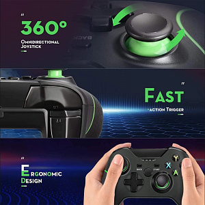 Орбита OT-PCG16 Черный геймпад игровой (2.4Гц)