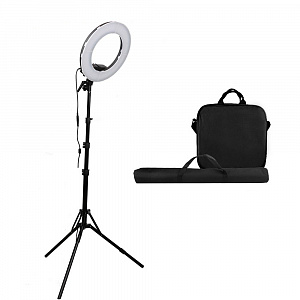 Огонек OG-SMH04 лампа кольцевидная со штативом (30см)