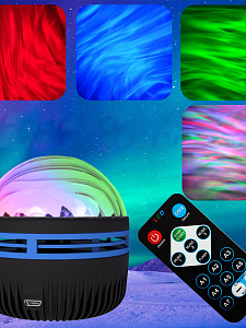 Световая установка Диско шар светодиодные волны Огонёк OG-LDS27