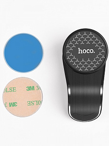 HOCO CA59 Серебро Держатель для смартфонов магнитный (в воздуховод)