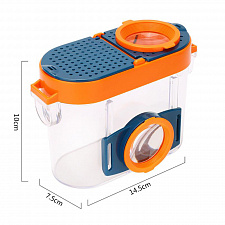 Банка для насекомых с лупой и пинцетом Орбита OT-INL80