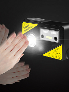 Патриот PT-FLG27 фонарь налобный (1L, аккум, дат.движ)