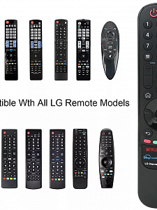 Пульт универсальный для Smart телевизоров LG Орбита OT-DVC43А