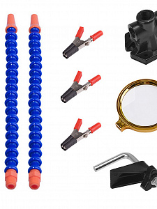 Третья рука для пайки с лупой 2 руки Помощник PM-INP21