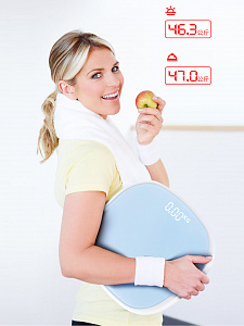 Напольные электронные весы с приложением Орбита OT-HOW11