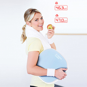 Напольные электронные весы с приложением Орбита OT-HOW11