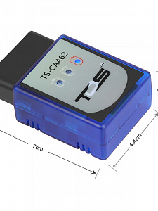 TDS TS-CAA62 сканер OBD (OBD2, V1.5, Bluetooth 5.1)