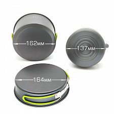 Посуда туристическая набор 3 в 1 Огонёк OG-TRD01