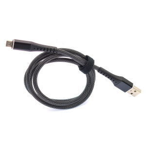 Орбита OT-SMM55 Черный кабель USB 2.4A (microUSB) 1м