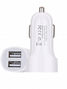 MUJU MJ-C03 ЗУ авто USB + кабель iOS Lightning (5B,2100mA)