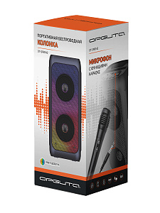 Колонка блютуз беспроводная с подсветкой и микрофоном Орбита OT-SPB142