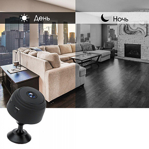 Беспроводная мини IP камера видеонаблюдения Wi-Fi Орбита OT-VNG10