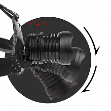 Патриот PT-FLG49 фонарь налобный (1L, 3*18650, ZOOM)