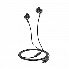 HOCO L13 Черные наушники - гарнитура (TYPE-C)