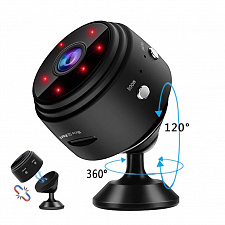 Беспроводная мини IP камера видеонаблюдения Wi-Fi Орбита OT-VNG10