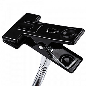 Лупа настольная с подсветкой на гибкой ноге с прищепкой Орбита INL38