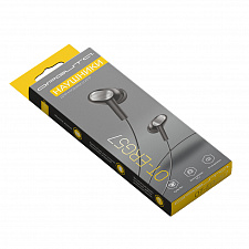 Орбита OT-ERG57 Белые наушники-гарнитура (3.5мм)