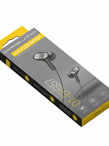 Орбита OT-ERG57 Белые наушники-гарнитура (3.5мм)