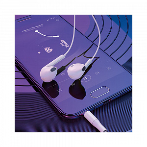 BOROFONE BM54 Белые наушники-гарнитура (3.5мм)