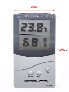 Термометр гигрометр цифровой Орбита OT-HOM17