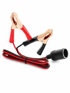 Удлинитель (переходник) с аккумулятора на гнездо прикуривателя 1 метр TDS TS-CAU43