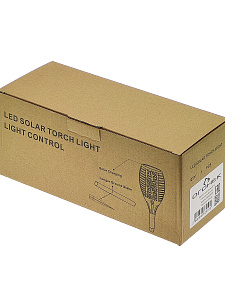 Светильник садовый на солнечной батарее уличный Факел Огонек OG-LDP30