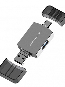 Орбита OT-PCR25 картридер OTG (TF, SD, microUSB, Type-C)