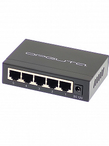 Орбита OT-VNP38 Коммутатор неуправляемый (10/100Мбит, 5 портов)