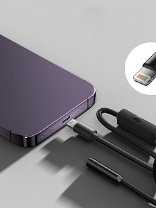 Эндоскоп гибкая камера для айфона (Iphone) Lightning с подсветкой 2м Орбита OT-SME18