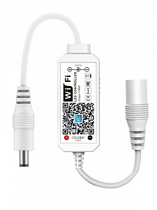 Огонек OG-LDL21 LED контроллер DC 12-24В (Wi-Fi,один цвет, 5.5мм)