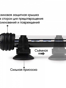 Светильник лампа для аквариума светодиодная RGB Огонек OG-LDP03 (180мм)