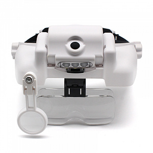 Лупа очки налобная увеличительная с подсветкой Орбита OT-INL64