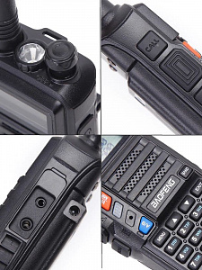 Рация Baofeng UV-S9 8W с гарнитурой черная