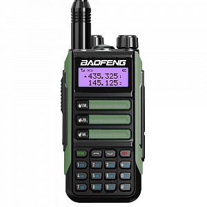 Рация Baofeng UV-16 7W с гарнитурой зеленая