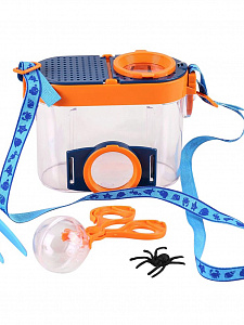 Банка для насекомых с лупой и пинцетом Орбита OT-INL80