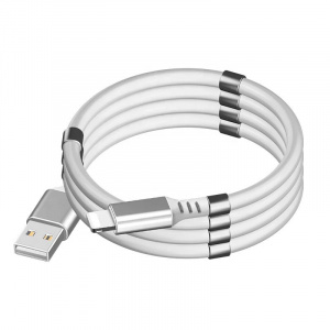 Орбита OT-SMI27 Белый кабель USB 2.4A (iOS Lightning) 1м