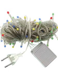 Огонек OG-LDG03 гирлянда LED Мультицвет (100 ламп, 220В)