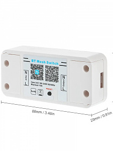 Огонек OG-LDL36 контроллер-реле 220В (Bluetooth, 1 канал)