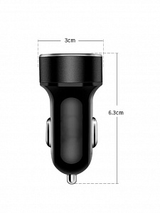 Зарядка в прикуриватель для автомобиля 2*USB TDS TS-CAU69