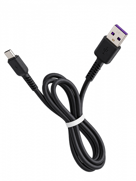 Орбита OT-SMT27 Черный кабель USB 3A (TYPE C) 1м