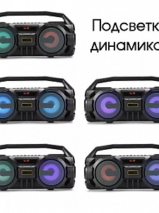 Орбита OT-SPB99 Черная колонка BT (10Вт)