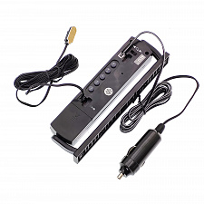 Часы автомобильные с подсветкой, вольтметром и термометром VST 7013V