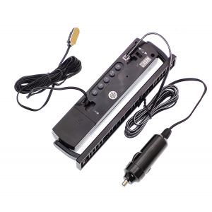 Часы автомобильные с подсветкой, вольтметром и термометром VST 7013V